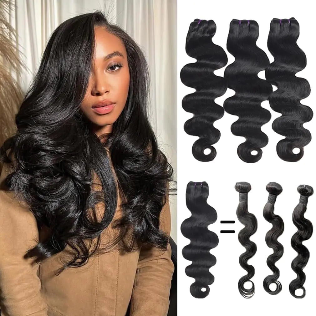 16A Vietnamese Body Wave Bundles – 100% Raw Human Hair 14 16 18 Inch
